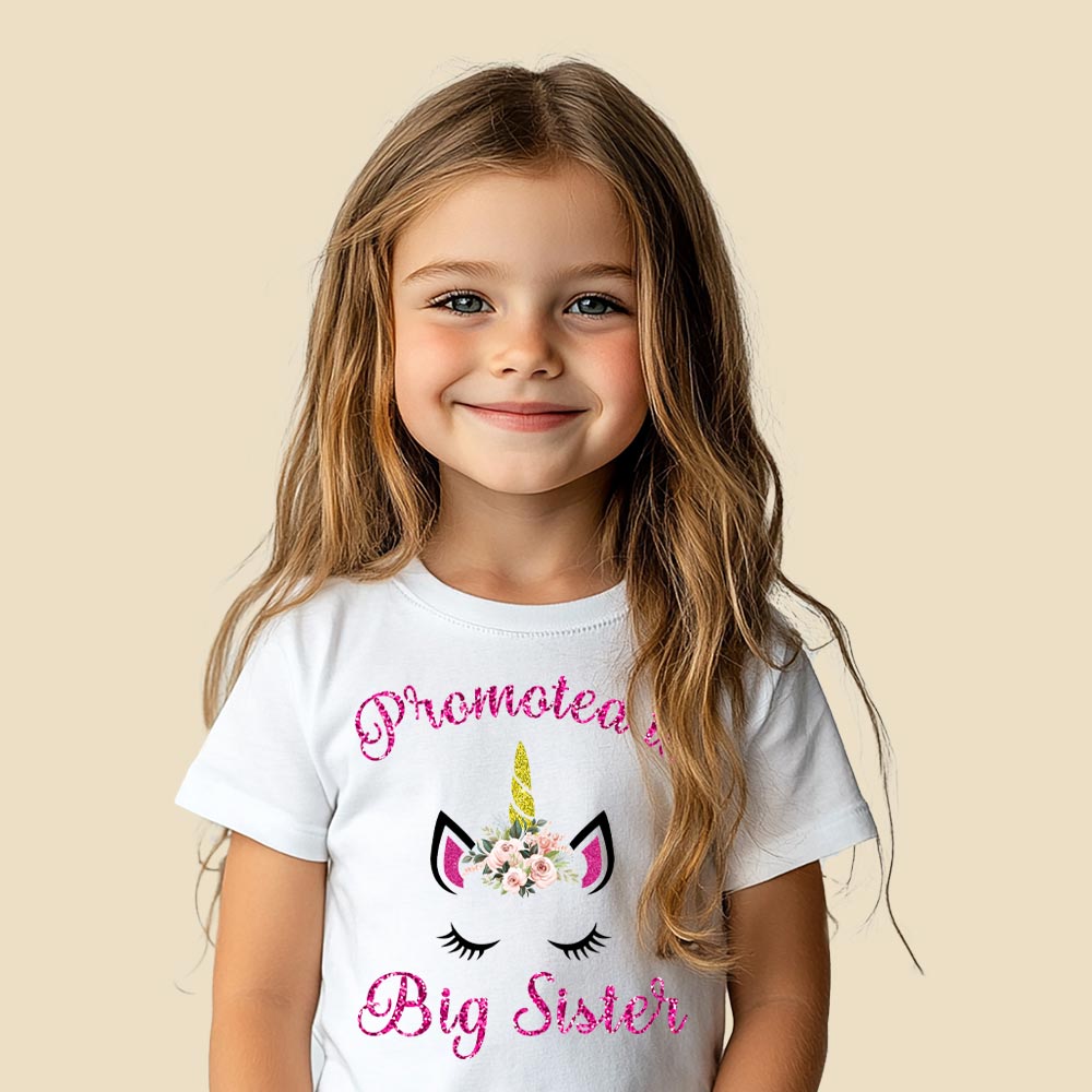 Promoted to big sister shirt best sale