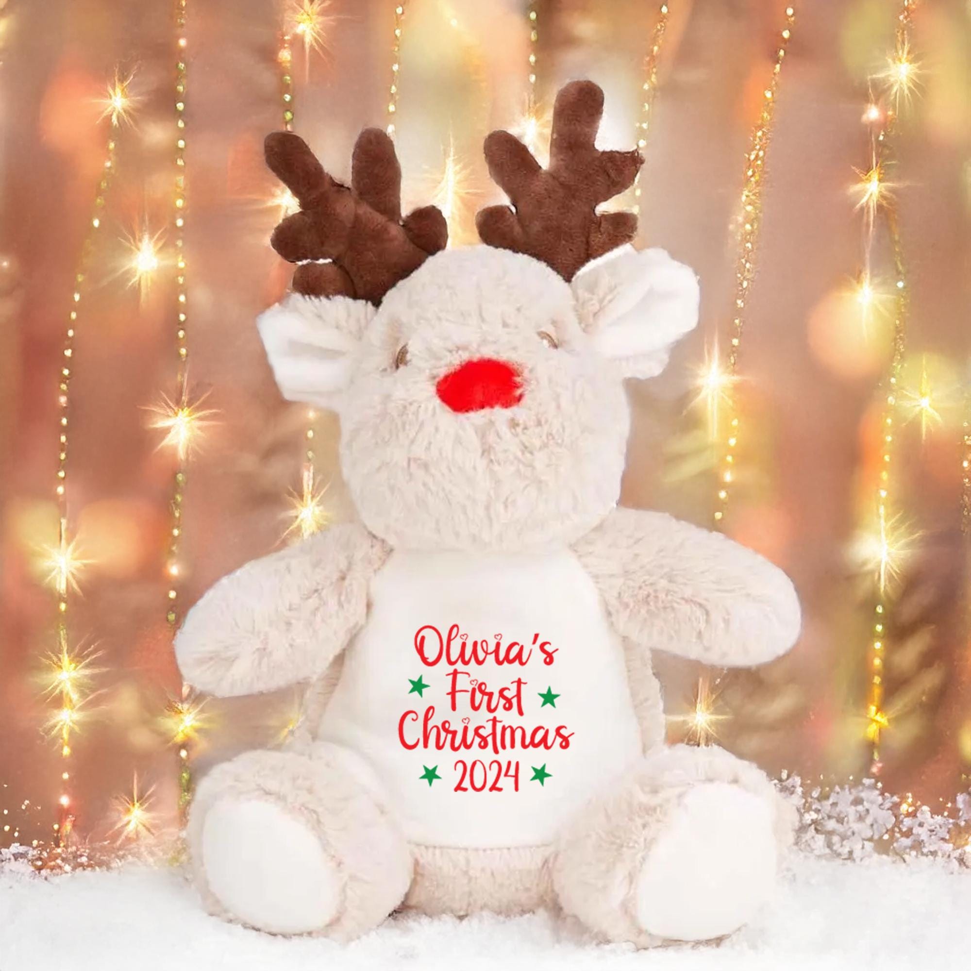 Baby's first christmas teddy online